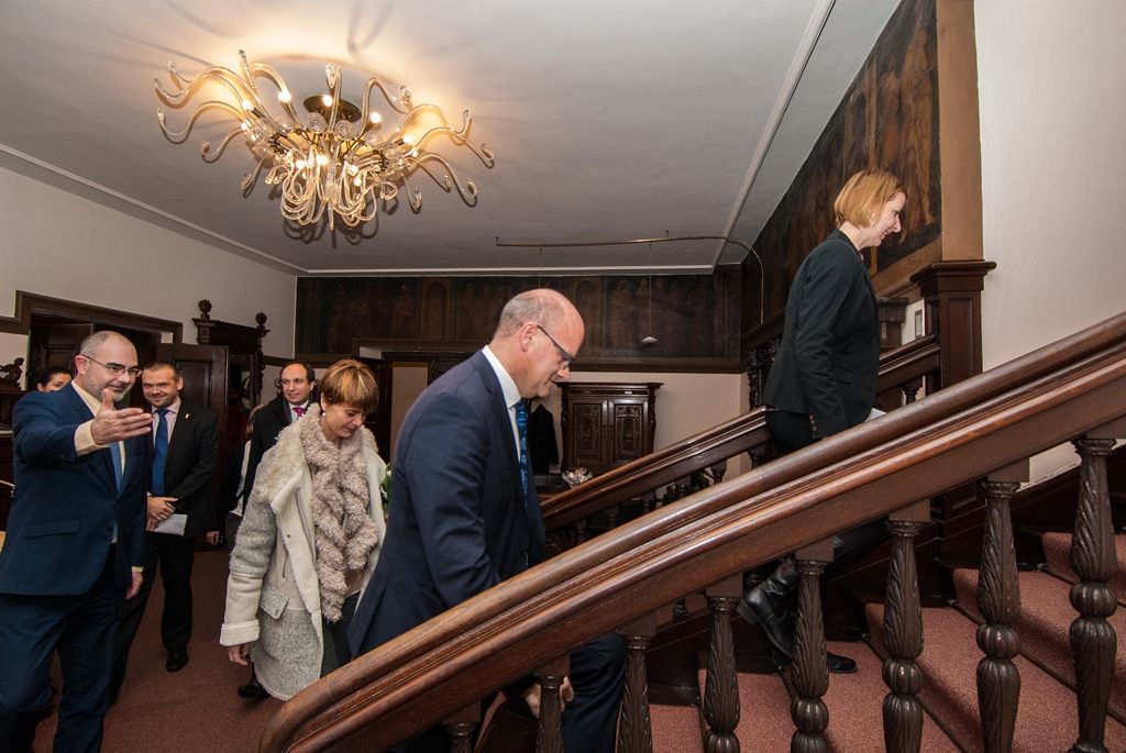 O spolupráci evropských zemí diskutovali zástupci města a belgického parlamentu