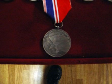 Slavnostní předání medailí ministra obrany ČR veteránům