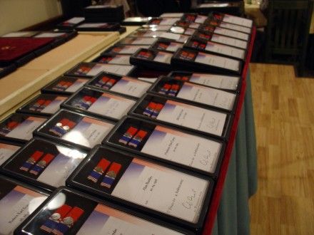 Slavnostní předání medailí ministra obrany ČR veteránům