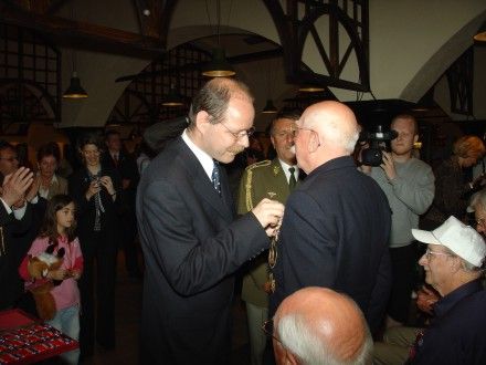 Slavnostní předání medailí ministra obrany ČR veteránům