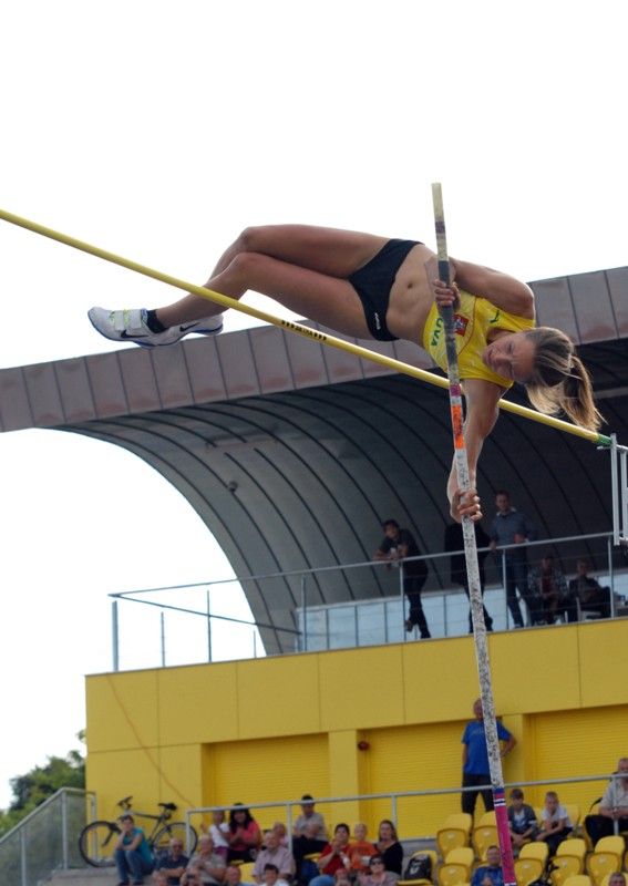 Ženskému závodu letošního 4. ročníku Plzeňské tyčky dominovala rodačka z Plzně Jiřina Svobodová, loňská mistryně Evropy a osmá z letošního světového šampionátu v Moskvě. Nastoupila na výšce 435 cm, při které skončila Romana Maláčová kvůli problémům se zadním stehenním svalem. Jiřina Ptáčníková suverénně překonala výšku 476 cm a stala se nejen vítězkou Plzeňské tyčky, ale i držitelkou nového českého rekordu. Letošní Plzeňská tyčka s podtitulem Setkání atletických hvězd s mládeží se poprvé konala na novém atletickém stadionu ve Skvrňanech (4.9.2013). Začala dětskou atletikou, při které si nejmenší sportovci mohli vyzkoušet řadu disciplín. Štafetu na 4 x 60 metrů odstartoval primátor Martin Baxa, který se ujal i zahájení následující exhibice české tyčkařské špičky.