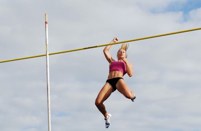 O nový český rekord na novém plzeňském atletickém stadionu se postarala Jiřina Svobodová