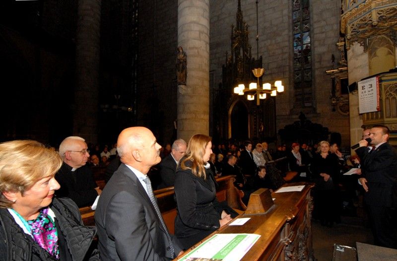 K Řeznu stejně jako velkolepé památky patří chlapecký pěvecký sbor Regensburger Domspatzen (Řezenští vrabčáci). Ten v katedrále sv. Bartoloměje vystoupil poprvé v pátek 13. září 2013 v doprovodu Plzeňské filharmonie. Výjimečný koncert se konal u příležitosti dvacátého výročí partnerství Plzně a Řezna. Korunovační mši C dur Wolfganga Amadea Mozarta a další skladby si přišli do vznešeného prostoru katedrály poslechnout také oba primátoři měst, Hans Schaidinger a Martin Baxa, kteří se před koncertem krátce sešli na plzeňské radnici.
