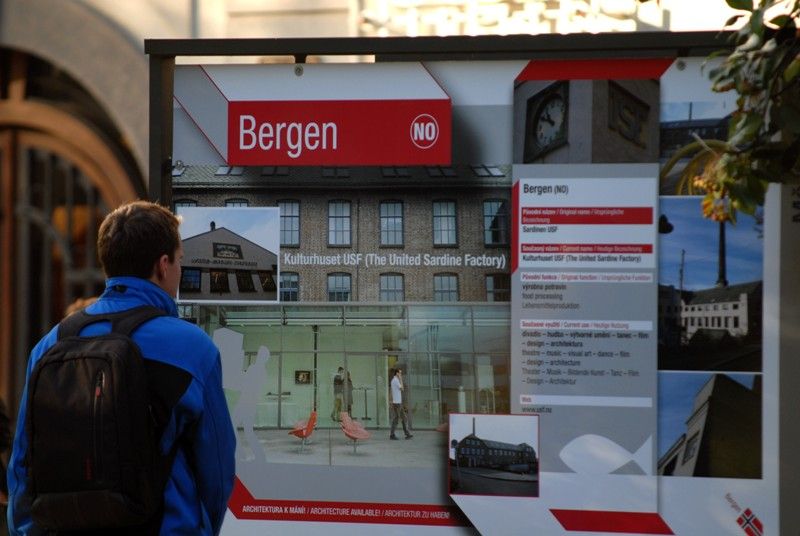 Výstava přibližuje bývalé průmyslové areály - nyní kulturní centra z mnoha evropských zemí