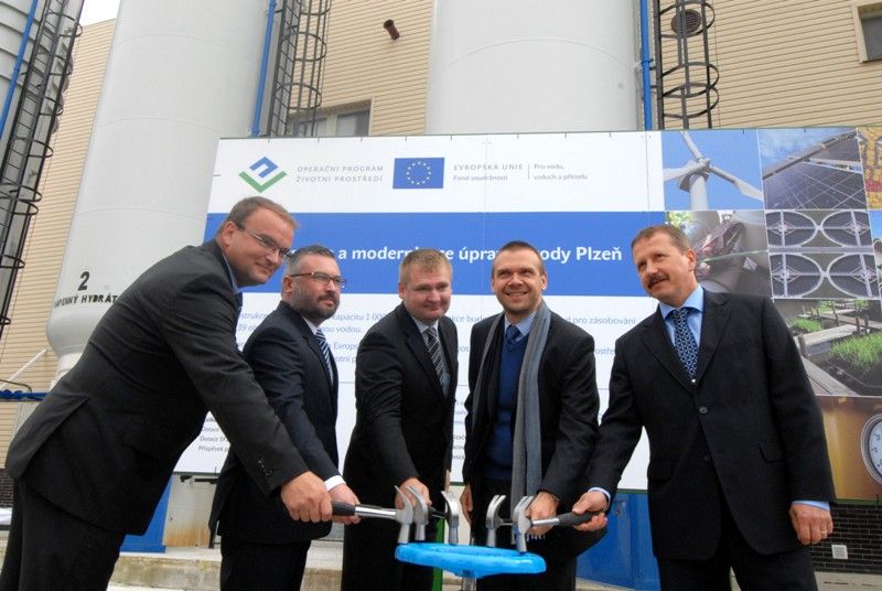 Město zahájilo rekonstrukci a modernizaci úpravny vody