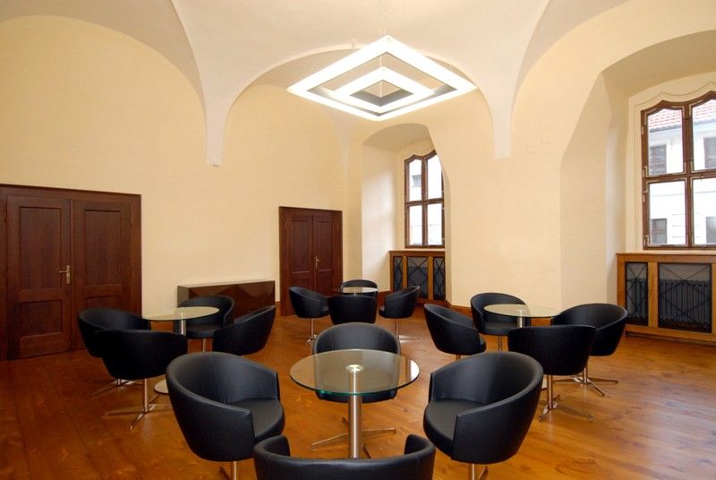 Plzeňská historická radnice: salónek Františka Wanky