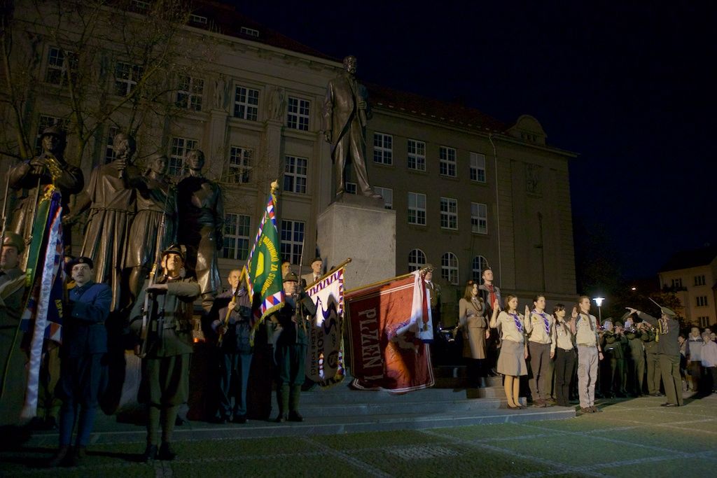 Plzeň slavila vznik republiky dva dny