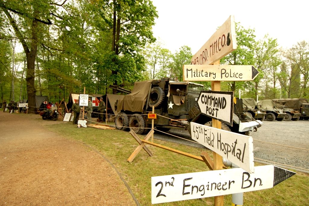 Slavnosti svobody 2014 - dobový kemp „Plzeň 1945“