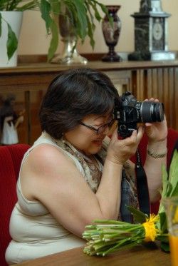 Spolu s panem Václavem Jílkem přijela na plzeňskou radnici i mongolská novinářka Borkhondoin Indra