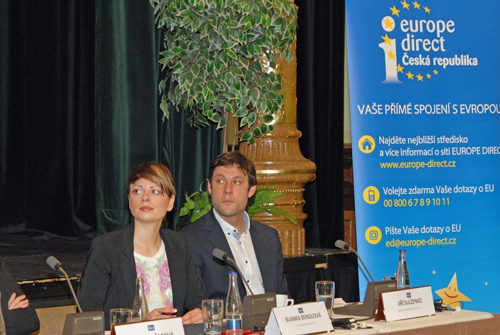 Studenti zajímající se o podnikání diskutovali 25.6.2014 v Měšťanské besedě