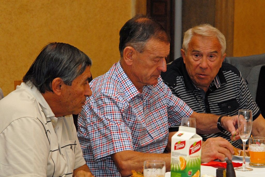 Během téměř dvouhodinového setkání se nejen vzpomínalo, ale i hodnotilo. A co jiného než, jak si stojí dnešní plzeňští hokejisté a jaké mají po odchodu Martina Straky a rekonstrukci týmu šance v extralize. (foto: 30.9.2014)