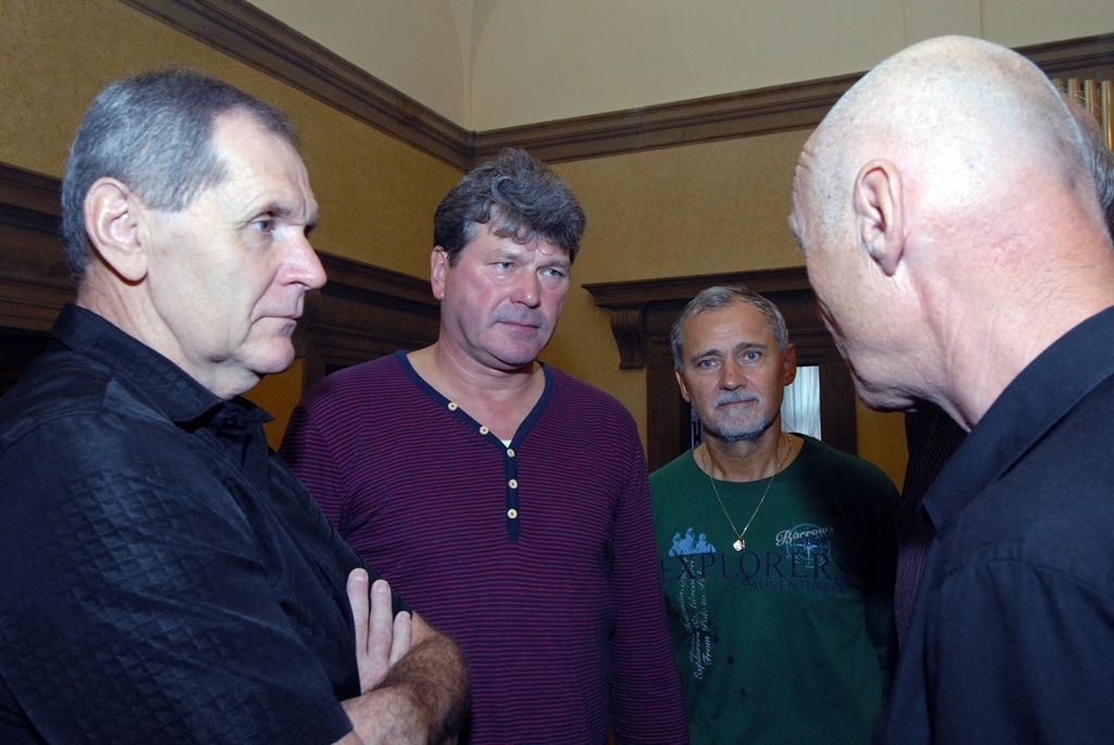 Na plzeňské radnici se potkaly házenkářské legendy