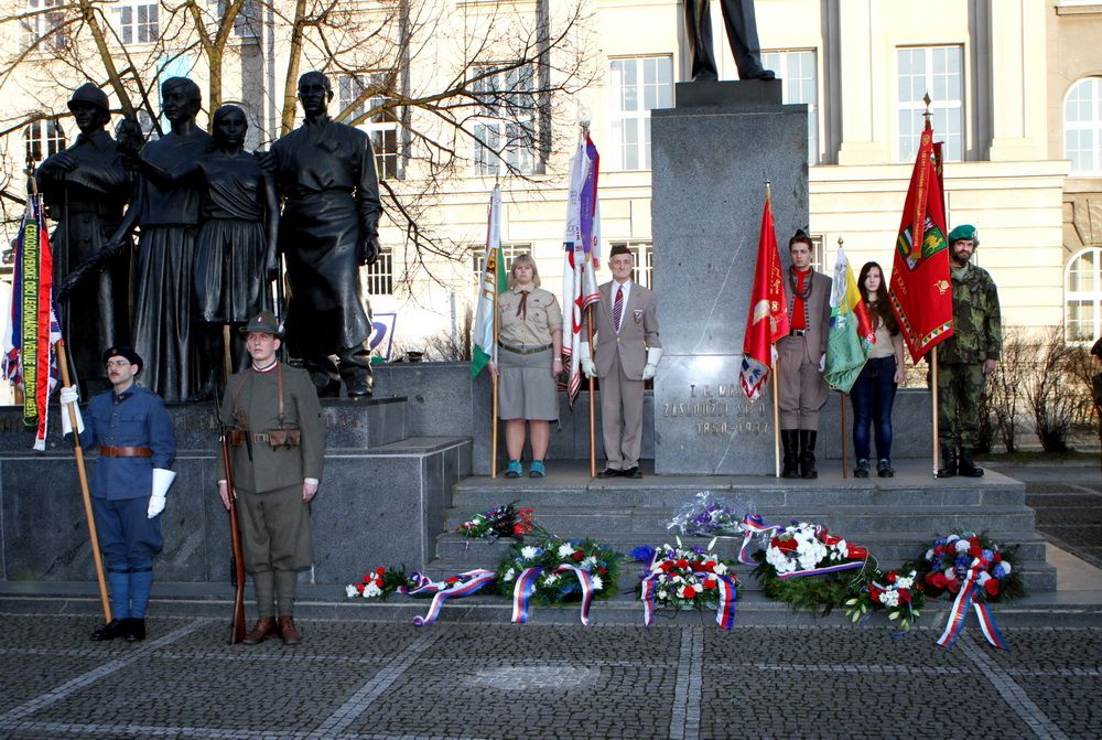 Plzeň si připomněla T. G. Masaryka, osobnost evropského významu