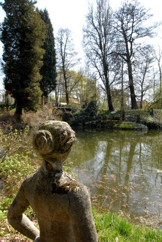 Zahradu založil mezi roky 1918 a 1933 JUDr. Vilém Luft jako svou soukromou okrasnou zahradu se dvěma okrasnými rybníky, množstvím exotických dřevin, altánem a sochařskou výzdobou. Po válce přešla zahrada do majetku města Plzně a od roku 1996 Správa veřejného statku města Plzně systematicky pracuje na jejím uvedení do původního stavu. Vlhký charakter pozemku dává vyniknout mokřadním a vlhkomilným společenstvím rostlin i živočichů (foto 22.4.2010).