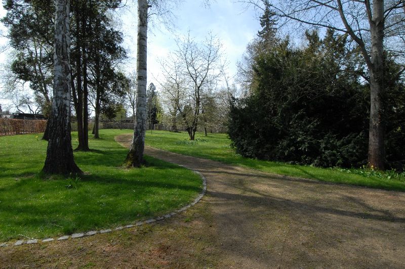 Zahradu založil mezi roky 1918 a 1933 JUDr. Vilém Luft jako svou soukromou okrasnou zahradu se dvěma okrasnými rybníky, množstvím exotických dřevin, altánem a sochařskou výzdobou. Po válce přešla zahrada do majetku města Plzně a od roku 1996 Správa veřejného statku města Plzně systematicky pracuje na jejím uvedení do původního stavu. Vlhký charakter pozemku dává vyniknout mokřadním a vlhkomilným společenstvím rostlin i živočichů (foto 22.4.2010).