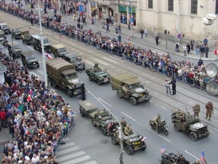 Slavnosti svobody 2005 - II. vojenská přehlídka 7. května