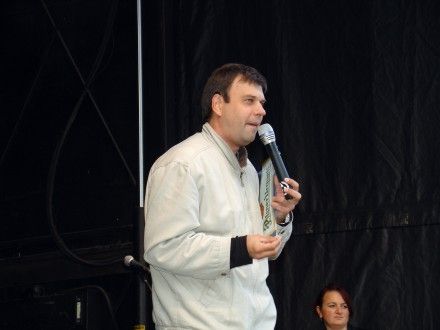 Přípitek na náměstí Republiky v Plzni u příležitosti 163. výročí od uvaření první várky piva Pilsner Urquell