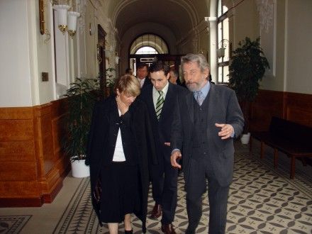 Návštěva komisařky EU pro regionální politiku (DG Regio) Danuty Hübnerové v Plzni - pracovní jednání se zástupci města.