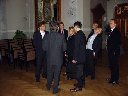 Návštěva komisařky EU pro regionální politiku (DG Regio) Danuty Hübnerové v Plzni - pracovní jednání se zástupci města.