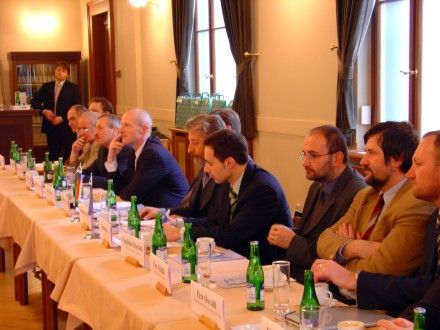 Návštěva komisařky EU pro regionální politiku (DG Regio) Danuty Hübnerové v Plzni - pracovní jednání se zástupci města.