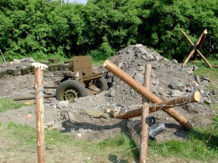 Celodenní ukázka táborového života americké armády 1945