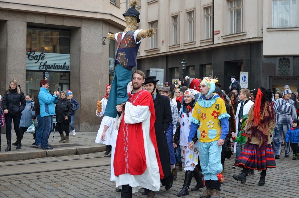Masopustní veselí zažila v sobotu západočeská metropole