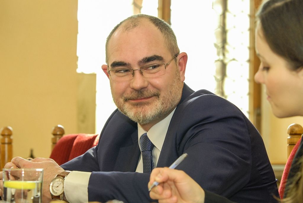 O možnostech vzájemné spolupráce v oblasti kultury, ale i na podnikatelské úrovni dnes v Plzni společně jednali primátor města Martin Zrzavecký a velvyslanec Mexika v České republice J. E. Pablo Macedo. (foto: 14.3.2016)