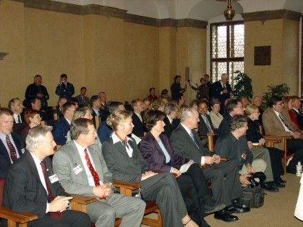 Slavnostní podpis smlouvy o spolupráci mezi městy Plzeň a Birmingham v Alabamě