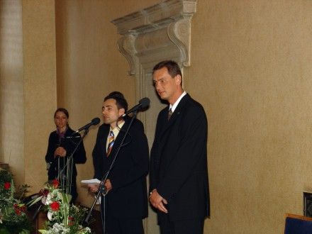 Slavnostní podpis smlouvy o spolupráci mezi městy Plzeň a Birmingham v Alabamě