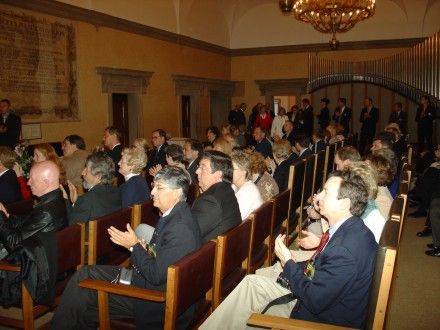 Slavnostní podpis smlouvy o spolupráci mezi městy Plzeň a Birmingham v Alabamě