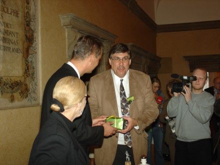 Slavnostní podpis smlouvy o spolupráci mezi městy Plzeň a Birmingham v Alabamě