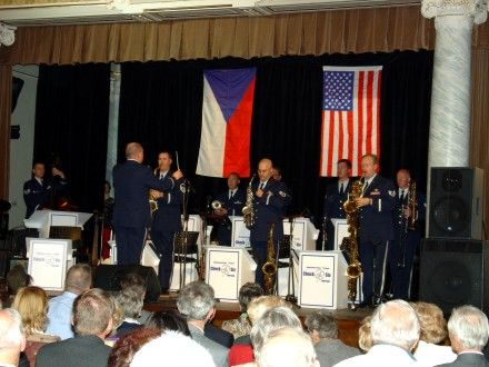 Koncert USAFE Jazz Band v Měšťanské besedě