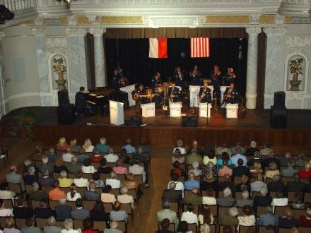 Koncert USAFE Jazz Band v Měšťanské besedě