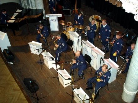 Koncert USAFE Jazz Band v Měšťanské besedě