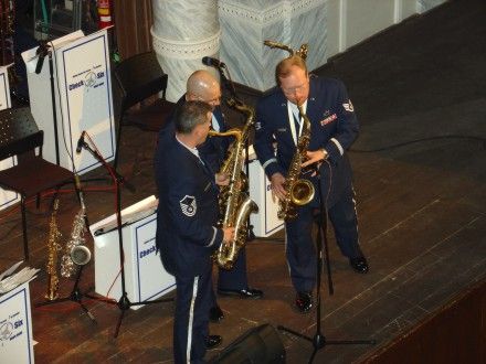 Koncert USAFE Jazz Band v Měšťanské besedě