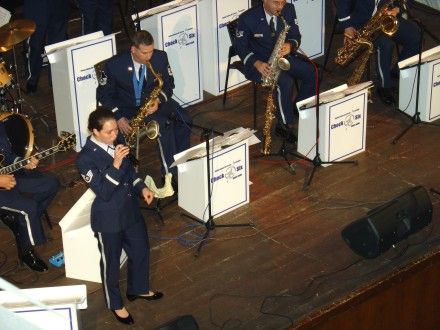 Koncert USAFE Jazz Band v Měšťanské besedě