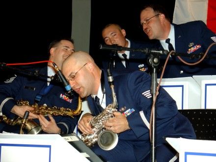 Koncert USAFE Jazz Band v Měšťanské besedě