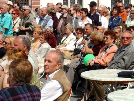 Koncert USAFE Jazz Band před Peklem