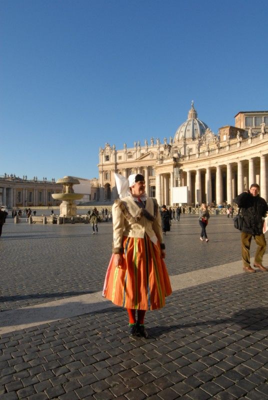 Plzeňský kroj na náměstí sv. Petra