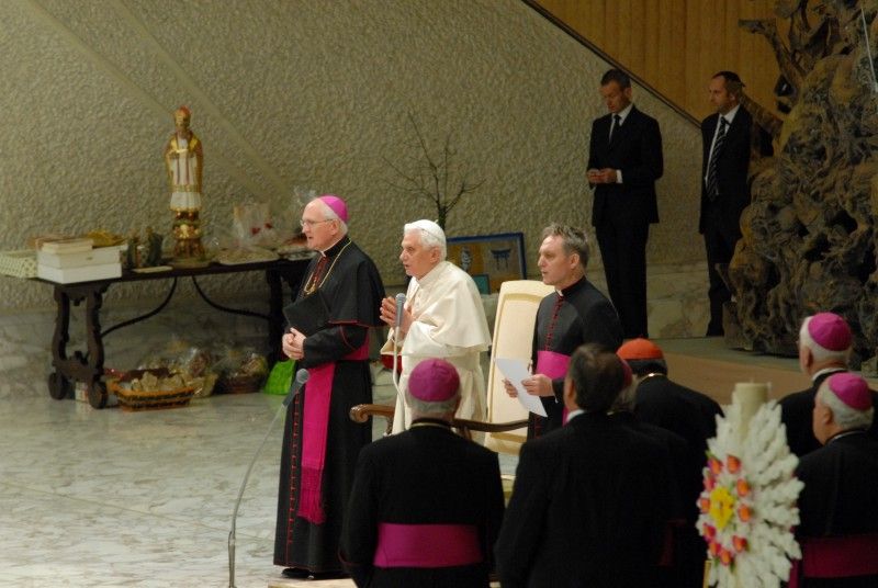 Papež končí oficiální část generální audience
