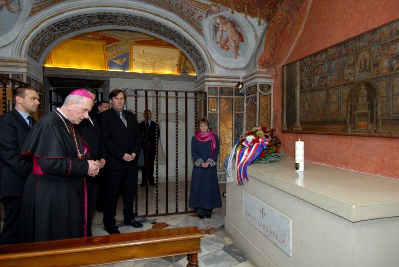 Uctění památky kardinála Berana