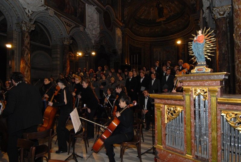 Čerchovan a orchestr plzeňské konzervatoře