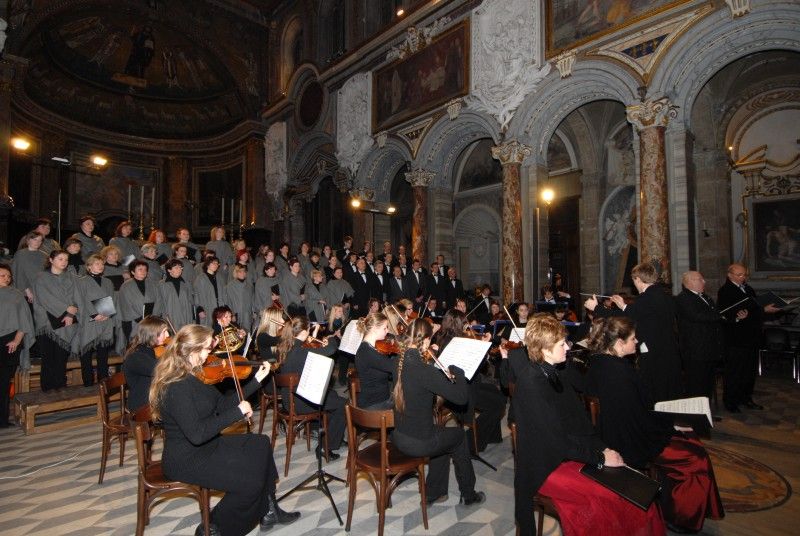 Čerchovan a orchestr plzeňské konzervatoře