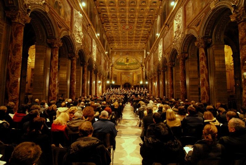 Řím - Vatikán: Koncert Čerchovanu a konzervatoře