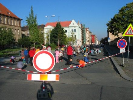 Den bez aut na Masarykově ZŠ.