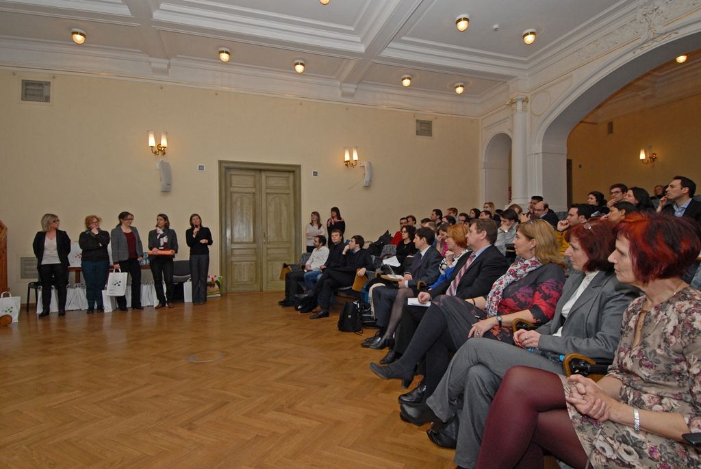 Zkušenosti z oblasti financování a ekonomie, vzdělávání, kultury a sociální sféry předali dnes zástupci správy města francouzským státním zaměstnancům, kteří za studijními účely navštívili Českou republiku. Hlavním tématem semináře byla výměna znalostí a příkladů z praxe. Setkání se uskutečnilo v přednáškovém sále Západočeského muzea v Plzni. (foto: 26.3.2015)