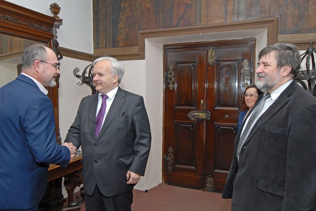 Europoslanec Pavel Svoboda se zajímal o kulturní dění v Plzni