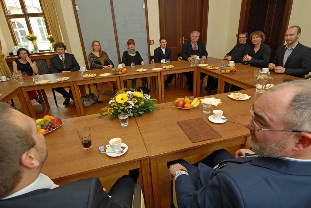 Za získané Ceny Thálie poděkovali zástupci města plzeňským umělcům