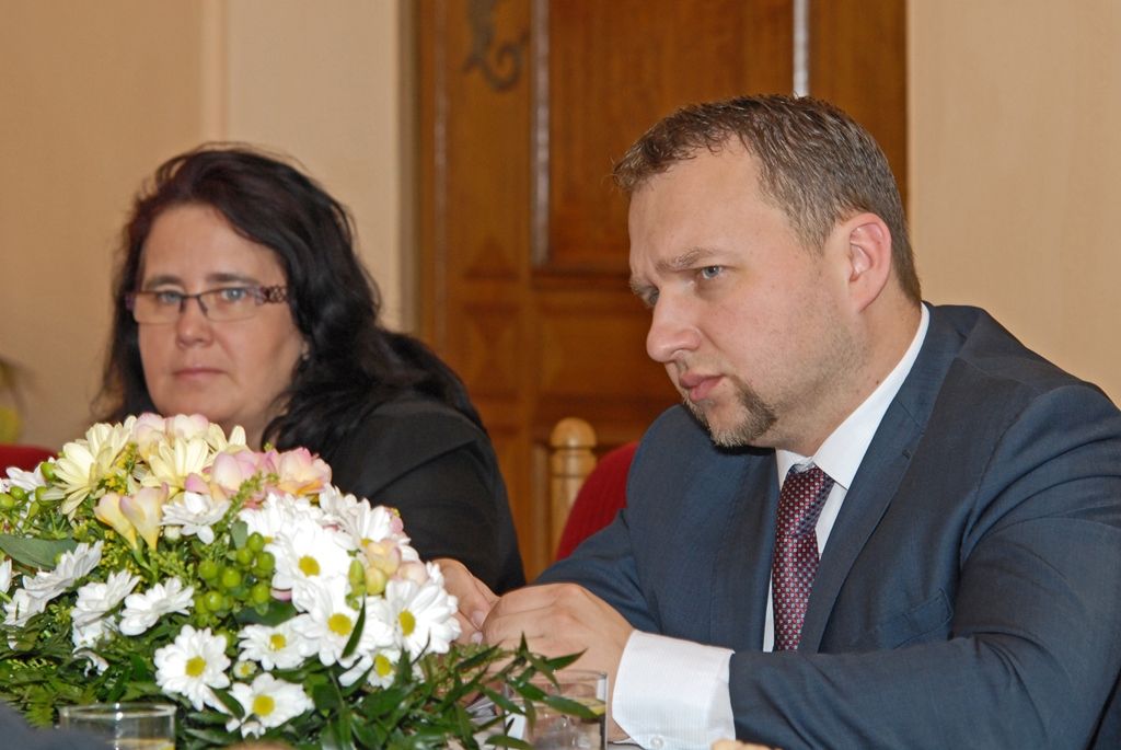 O protipovodňová opatření i ochranu vody v Úhlavě se v Plzni zajímal ministr Jurečka