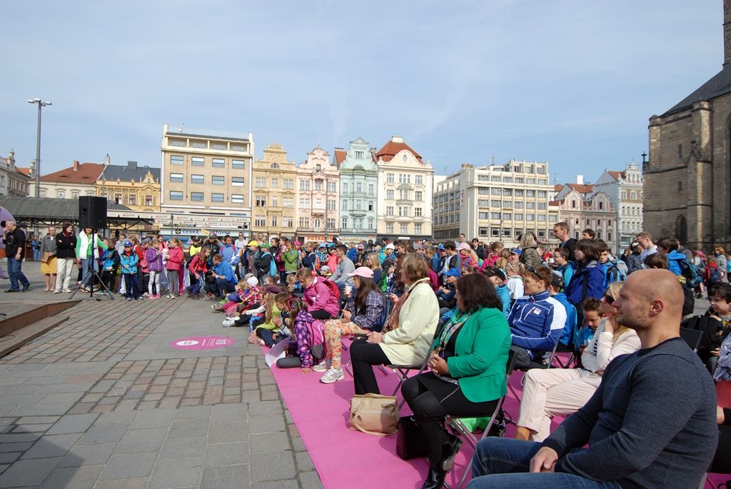 Mezinárodní tým složený ze 17 zástupců českých měst i zahraničí převzal dnes (22.5.2015) v dopoledních hodinách na náměstí Republiky v Plzni „mírovou pochodeň“ a pokračoval v předávání atmosféry dobré vůle, míru a pozitivních hodnot ve společnosti v rámci projektu Peace Run. Slavnostního setkání se zúčastnil také Michal Dvořák, radní města Plzně pro oblast podpory podnikání a sportu, v minulosti profesionální hokejista. „Jsem hrdý na to, že v Plzni můžeme převzít štafetu Peace Run. Jde o běh s neuvěřitelnou myšlenkou toho, jak spojovat lidi. Nejde jen o sport, ale o vznik nových přátelství, přenesení míru a pohody na ostatní lidi napříč státy a kontinenty,“ řekl Michal Dvořák. Tomu organizátoři předali ocenění „Posel míru“, které je udělováno osobnostem, jež pozitivně inspirují svou zemi nebo město vlastním osobním příkladem.
